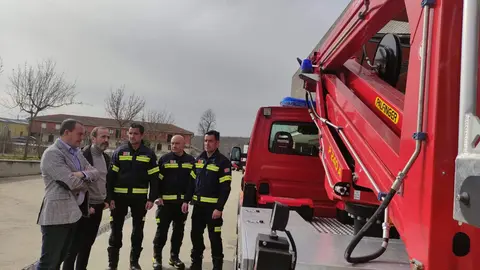 Nuevo vehículo en altura para los Bomberos de Rionegro del Puente