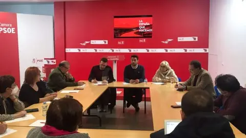 PSOE Zamora. Reunión CEP 2022