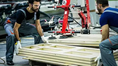 industria madera y muebles. Fotografía de archivo