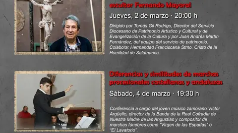 cartel de actividades luz penitente museo etnográfico