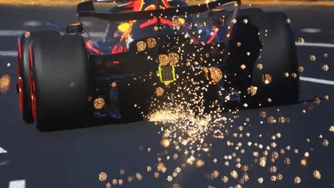 El Red Bull abre el DRS. Imagen Instagram Fórmula 1
