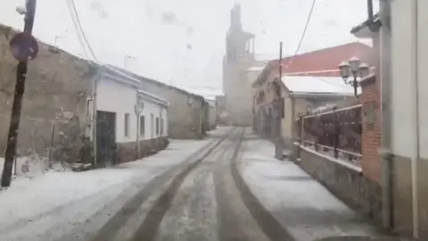 Nieva en Morales del Vino
