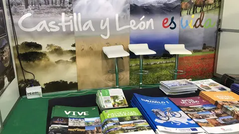 Stand de Castilla y León en la 17 Feria Internacional de Turismo de Navarra, NAVARTUR