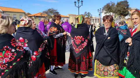 Agúedas en Villarrín de Campos en el Día del CIT