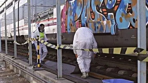 Vandalismo grafitero en los trenes de Renfe