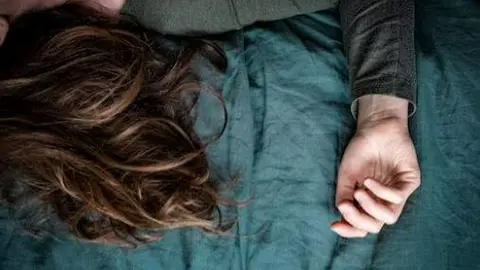 Insomnio. Fotografía de archivo