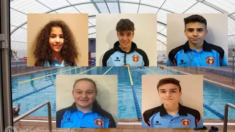 Los deportistas seleccionados por la RFESS del Club Salvamento y Socorrismo Benavente