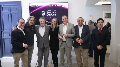 Francisco Requejo en la presentación de los Vinos de la Sierra de la Culebra en Madrid