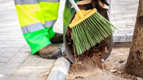 Fotografía de archivo servicio de limpieza