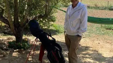 Fotografía familiar del benaventano Daniel Díez López cedida a Interbenavente.es