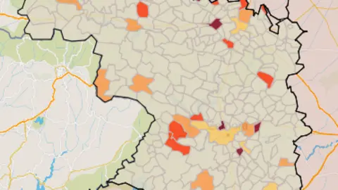 IA municipios a siete días (28 de febrero)