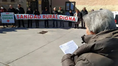 74 protesta de la Plataforma en Defensa de la Sanidad Pública de Sayago. Fotografía: CEDIDA