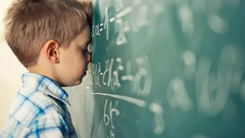 Dificultades de aprendizaje. Fotografía de archivo