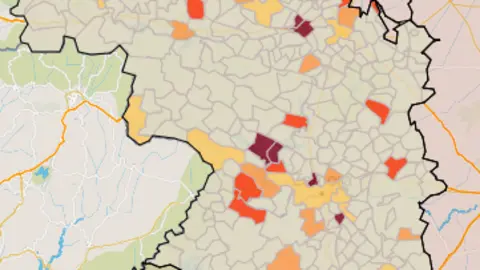 Municipios a siete días (3 de marzo)
