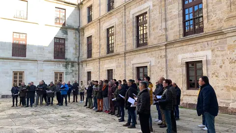 Primer ensayo del coro de la Hermandad Penitencial del Santísimo Cristo del Espíritu Santo
