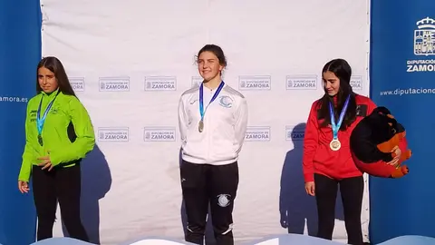 Ariadna Podium - Cto CyL Invierno 2023