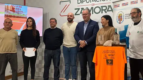 media maratón - diputación de zamora