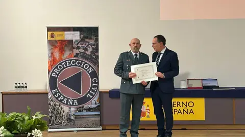 El Guardia Civil zamorano Alberto Ugidos, galardornado con la Medalla al Mérito de la Protección Civil por auxiliar a un hombre de avanzada edad en Toro