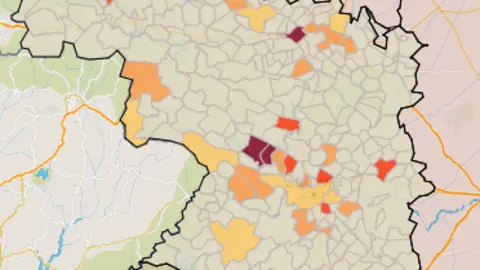 Municipios a siete días (7 de marzo)