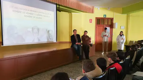 Proyecto igualdad en el callejero del Colegio Virgen de la Vega de Benavente