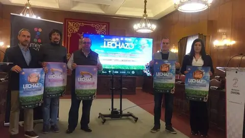 Presentación festival del lechazo