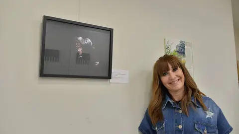 Patricia Alonso durante la inauguración de la exposición “La radicalidad de un cuerpo”_2