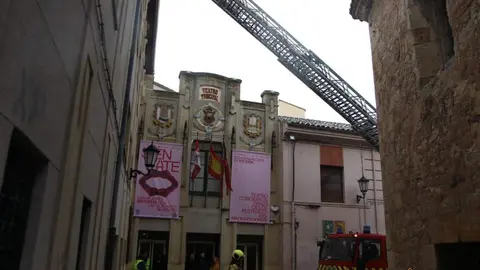 Simulacro de incendios en el Teatro Principal_6