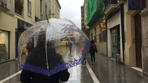 Lluvia en Zamora