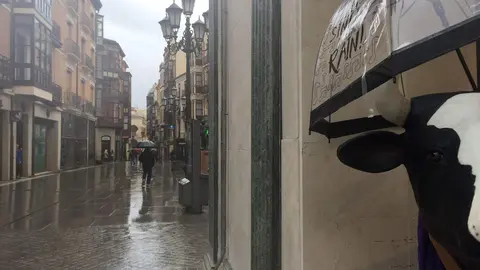 Lluvia en Zamora