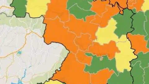 Mapa ZBS a siete días (10 de marzo)