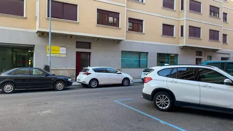 Coches aparcados en Zamora