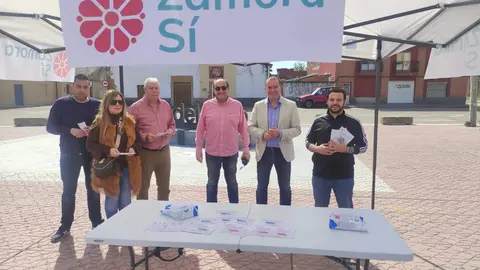 Carpa informativa Moraleja del Vino