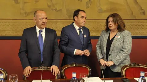 José María Barrios en el Senado