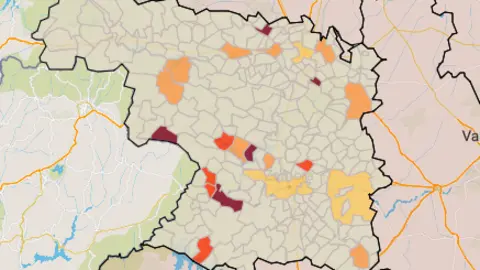 Municipios a siete días (14 de marzo)