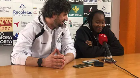 Ricardo Vasconcelos y Lo Sylla en rueda de prensa