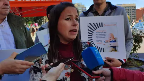 Acto de Ciudadanos Castilla y León en la capital leonesa. Gemma Villarroel