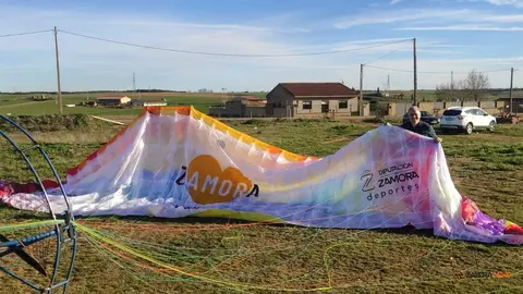Vuelo ParaMotor promocional del área de Deportes