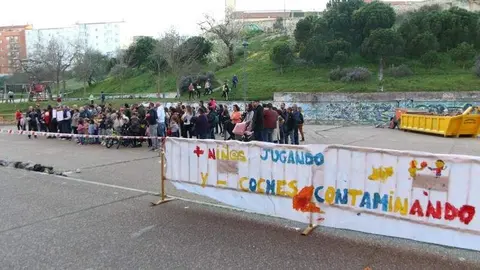 Protesta en La Vaguada (1)