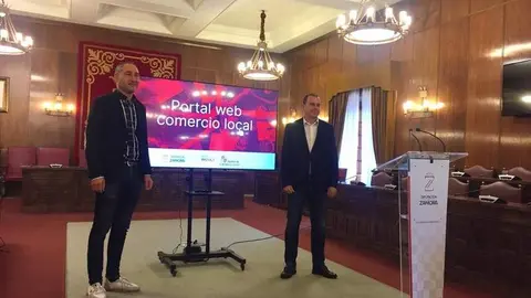 Presentación del portal web comercio local