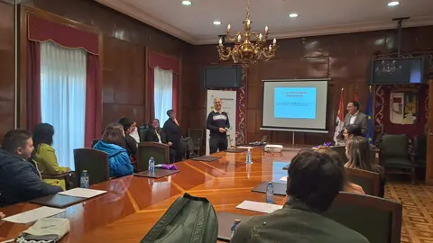 Alumnos del Centro de Adultos Viriato