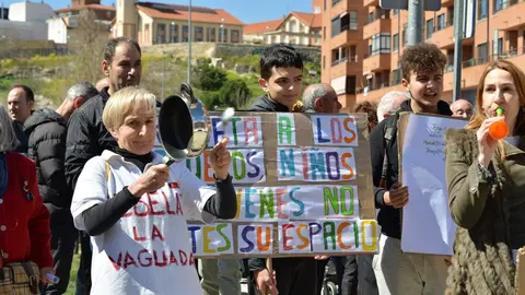 protesta vecinos La Vaguada contra el nuevo parking_14