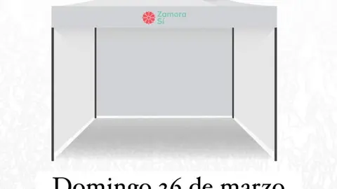 Carpa informativa Zamora Sí