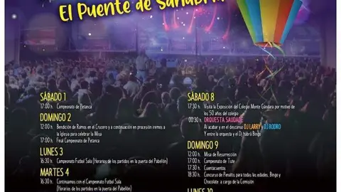 Cartel Pascua - Puente Sanabria