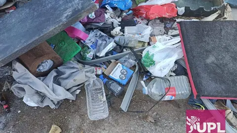 Basura en Morales del Vino. Imagen UPL