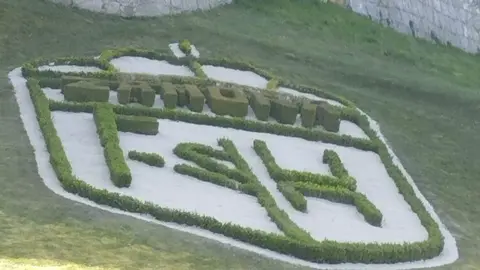 Parterre de la de la avenida de la Feria