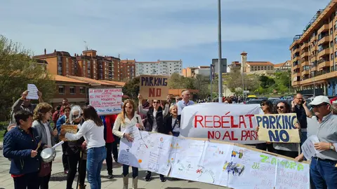 Nueva jornada de protestas en La Vaguada contra la construcción del parking