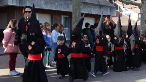 Procesión Semana Santa colegio Corazón de María