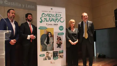 Presentación concierto solidario Sierra de la Culebra