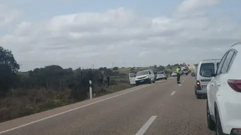 Accidente en Cerezal de Aliste