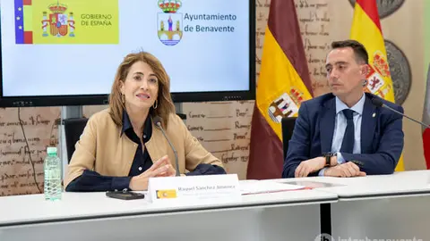 Ministra de Transportes, Movilidad y Agenda Urbana Raquel Sánchez vía Interbenavente.es